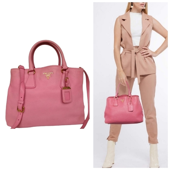 Prada Handbags - PRADA Vitello Daino Bag.